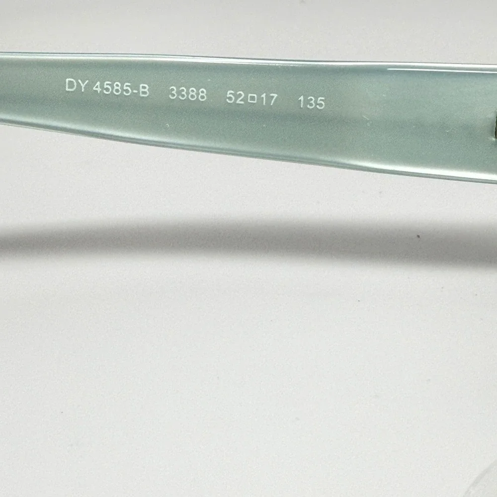 DKNY DY 4585-B 3388‎ Tortoise Blue Eyeglasses Frames 52-17-135 Rectangular 21654